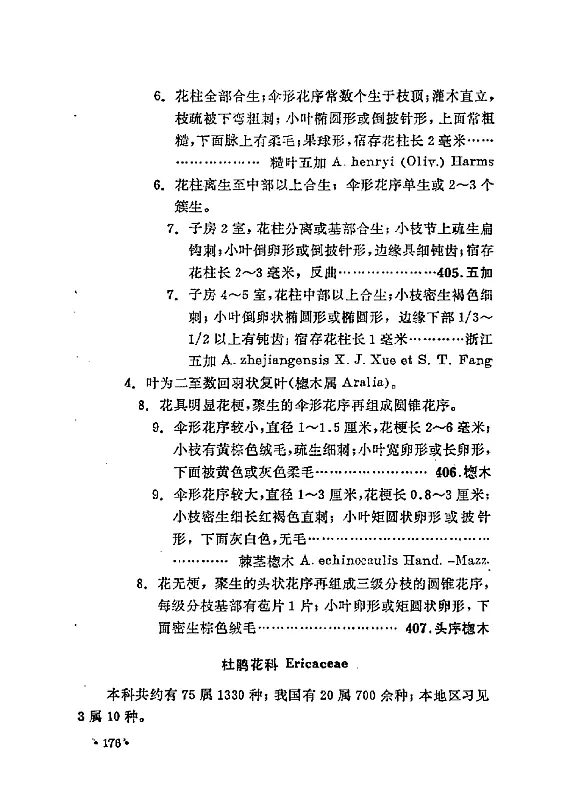 植物学野外实习手册 (冯志坚等) 内页预览 3